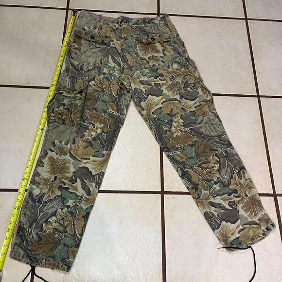 Realtree Men's Camouflage pants Vintage Made in USA 38x30 - Picture 2 of 8